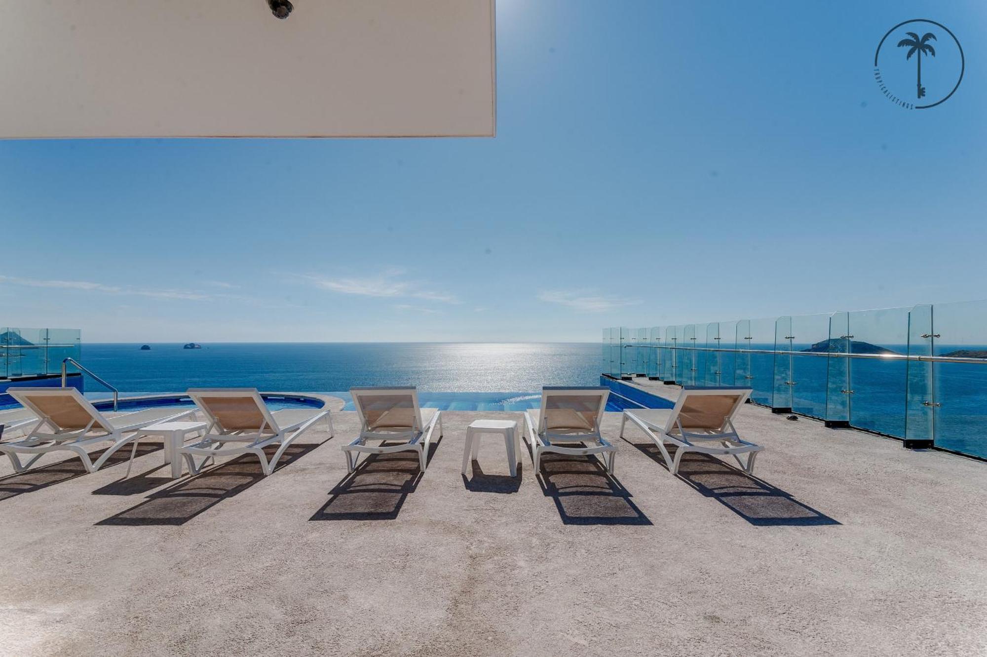Hermosa Vista Al Mar, Condominio De Lujo! Mazatlán Exteriör bild