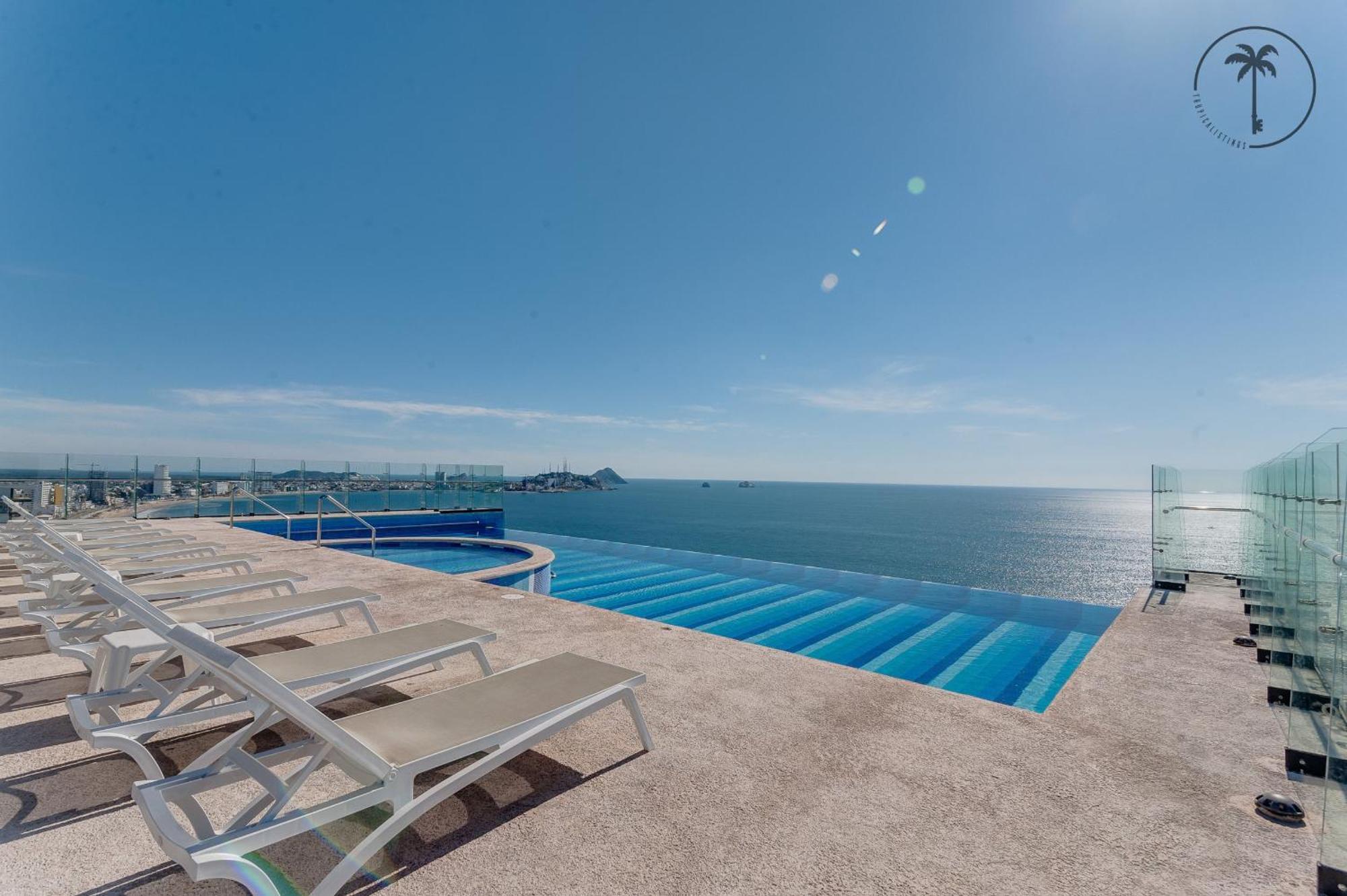 Hermosa Vista Al Mar, Condominio De Lujo! Mazatlán Exteriör bild