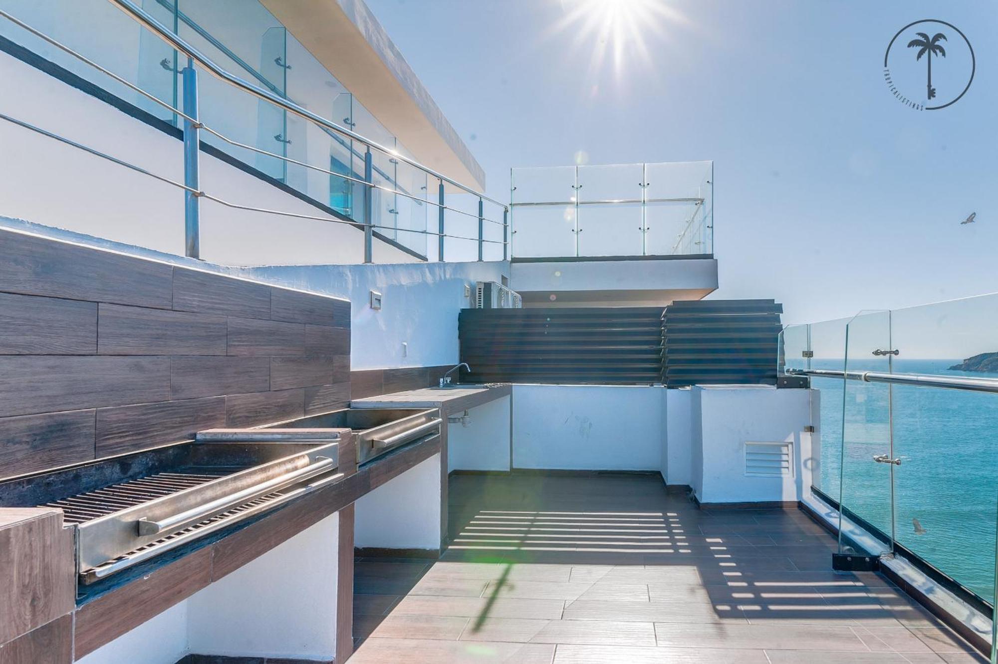 Hermosa Vista Al Mar, Condominio De Lujo! Mazatlán Exteriör bild