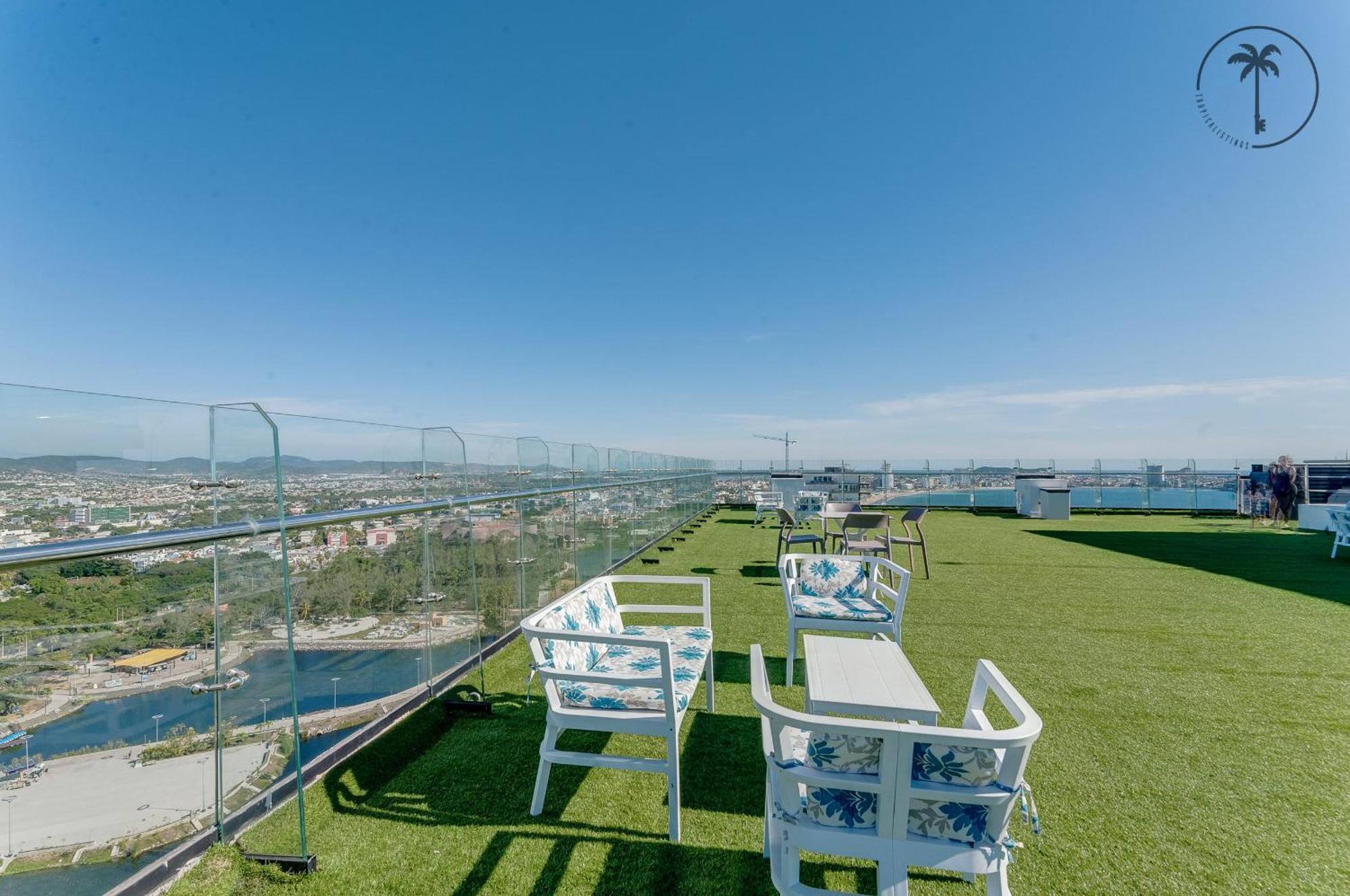Hermosa Vista Al Mar, Condominio De Lujo! Mazatlán Exteriör bild