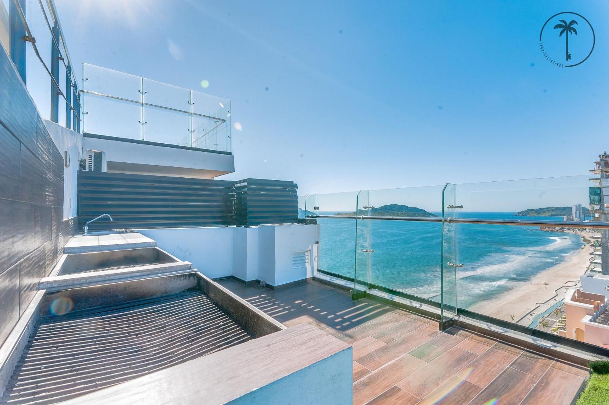 Hermosa Vista Al Mar, Condominio De Lujo! Mazatlán Exteriör bild