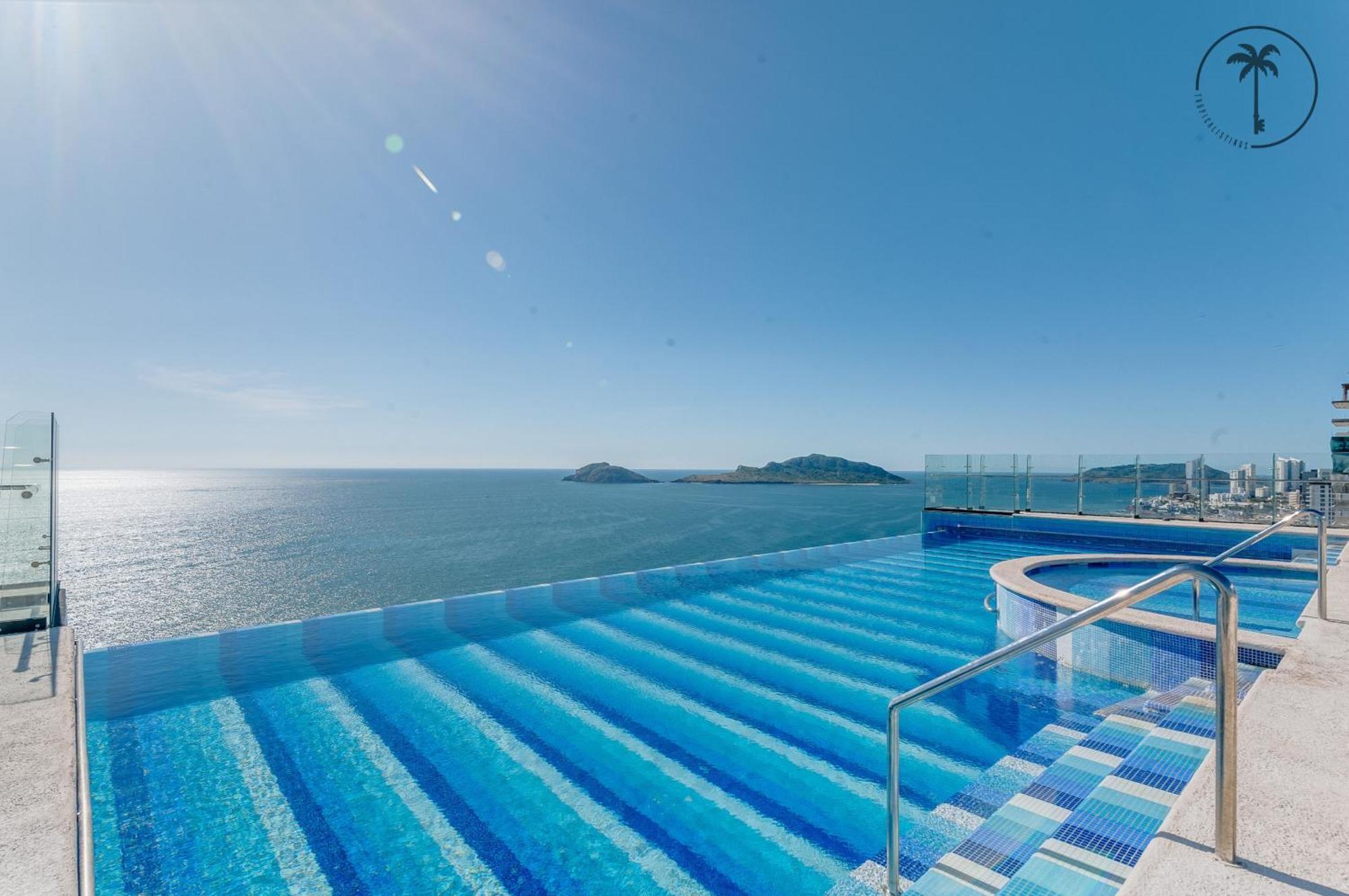 Hermosa Vista Al Mar, Condominio De Lujo! Mazatlán Exteriör bild